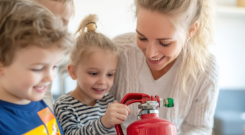 fire safety for early years Wales